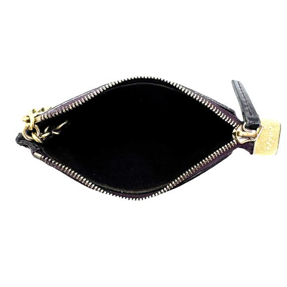 🔴 Gucci Key Pouch Cles - GG MicroGuccissima Patent Purple - Picture 5 of 6